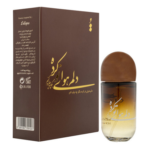 ادوپرفیوم کراون استار طرح شعر مدل Lalique Encre Noir حجم 30 میلیلیتر