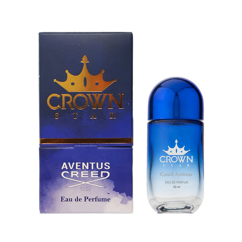 ادو پرفیوم گیفت مردانه کراون استار مدل Creed Aventus با رایحه خنک و تلخ حجم 30 میلی لیتر